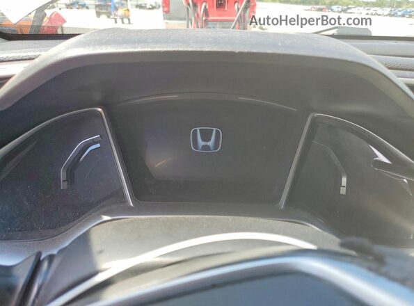 JHMFC1F74KX010292 2019 HONDA CIVIC Серый Вид щитка приборов