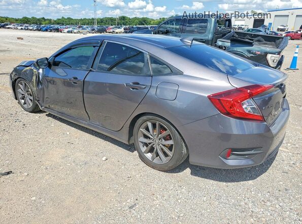 JHMFC1F74KX010292 2019 HONDA CIVIC Серый Задняя левая четверть