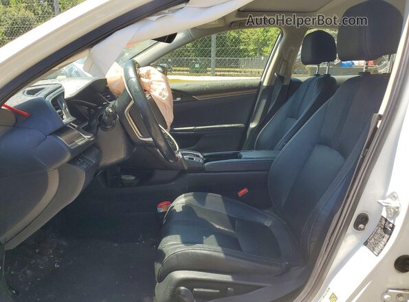JHMFC1F75KX014755 2019 HONDA CIVIC White Front interior view