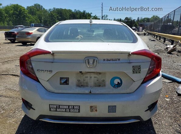 JHMFC1F75KX014755 2019 HONDA CIVIC White Rear view