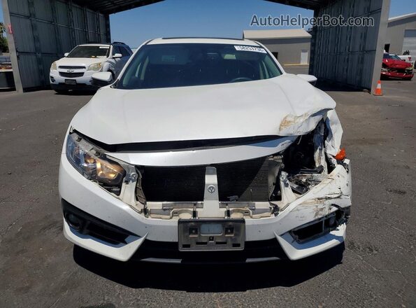 JHMFC1F76JX041350 2018 HONDA CIVIC White Widok z przodu
