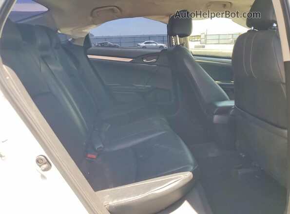 JHMFC1F76JX041350 2018 HONDA CIVIC White Widok tylnych siedzeń