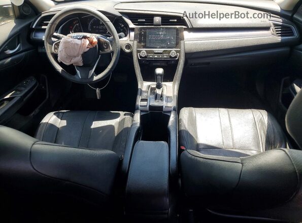 JHMFC1F76JX041350 2018 HONDA CIVIC White Widok deski rozdzielczej
