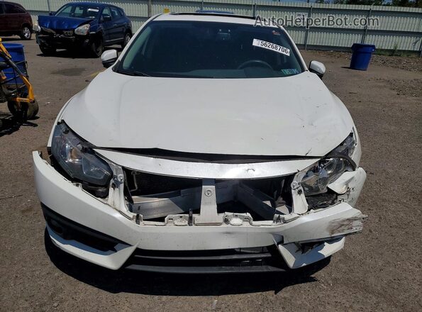 JHMFC1F77JX028414 2018 HONDA CIVIC White Front view