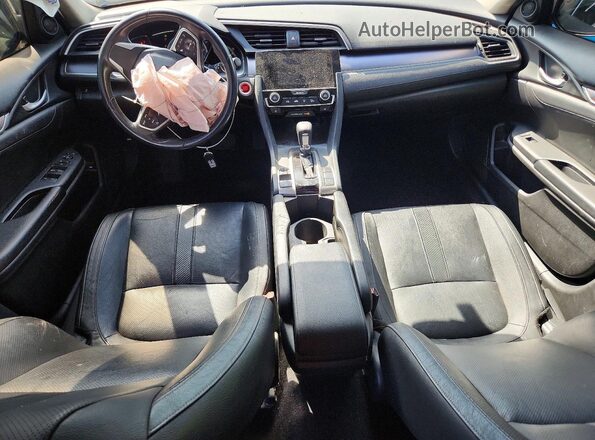 JHMFC1F77JX028414 2018 HONDA CIVIC White Dashboard view