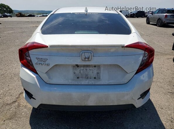 JHMFC1F77JX028414 2018 HONDA CIVIC White Rear view