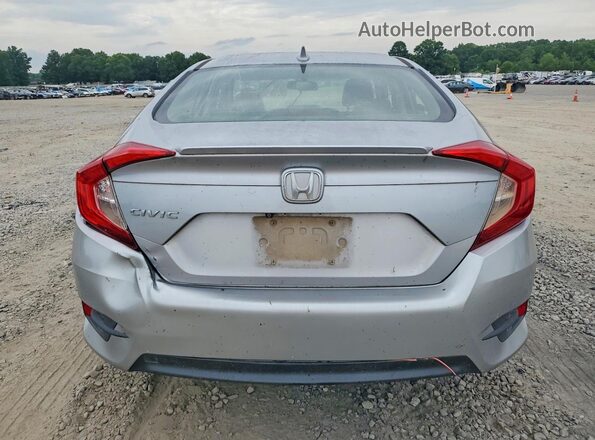 JHMFC1F78JX026204 2018 HONDA CIVIC Silver Вид ззаду
