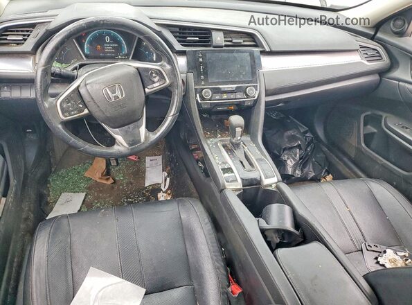 JHMFC1F78JX026204 2018 HONDA CIVIC Silver Вид панелі приладів