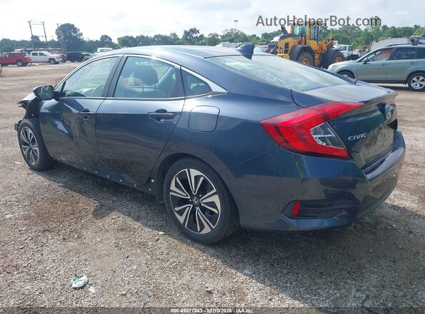JHMFC1F79JX019584 2018 HONDA CIVIC Серый Задняя левая четверть