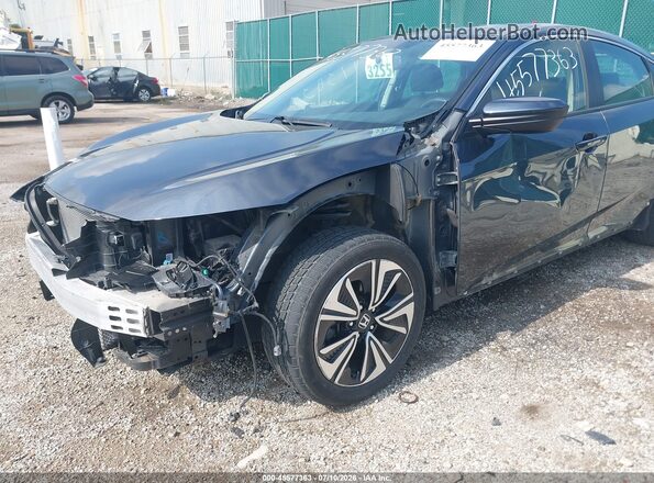 JHMFC1F79JX019584 2018 HONDA CIVIC Серый Вид спереди
