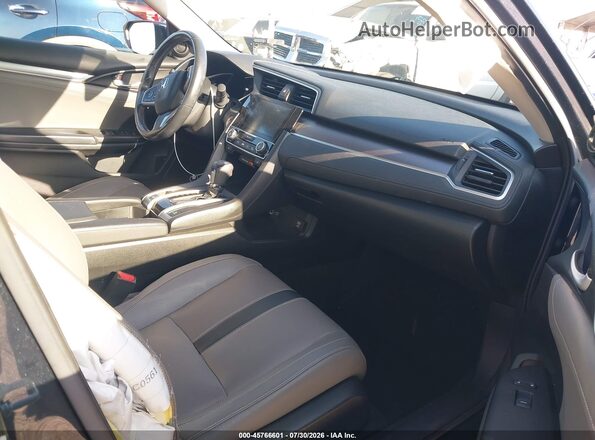 JHMFC1F79JX034991 2018 HONDA CIVIC Dark Blue წინა სალონის ხედი