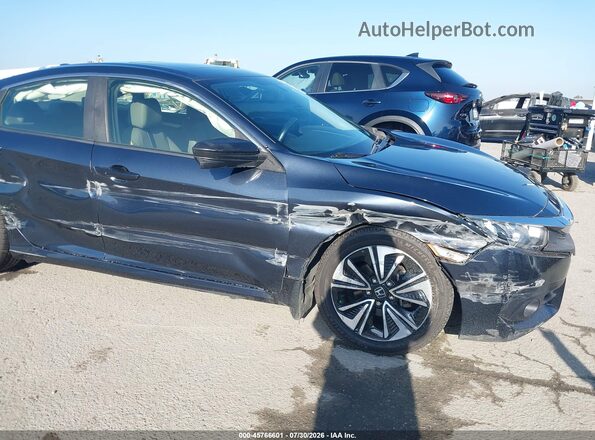 JHMFC1F79JX034991 2018 HONDA CIVIC Dark Blue წინა ხედი