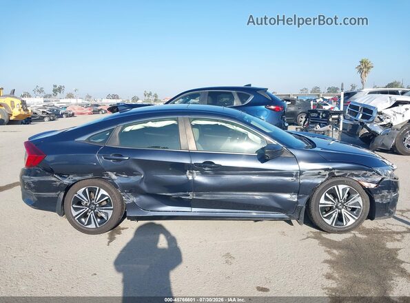 JHMFC1F79JX034991 2018 HONDA CIVIC Dark Blue უკანა სალონის ხედი