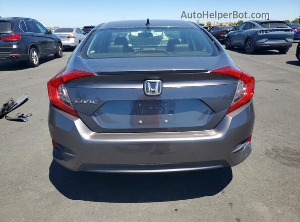 JHMFC1F7XJX008478 2018 HONDA CIVIC Charcoal Հետևի տեսք