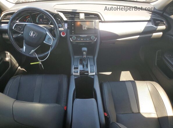 JHMFC1F7XJX008478 2018 HONDA CIVIC Charcoal Առջևի վահանակի տեսք