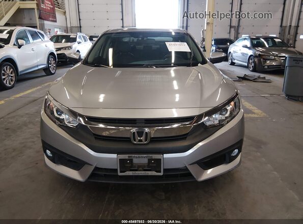JHMFC1F86JX006431 2018 HONDA CIVIC Silver Widok wnętrza z tyłu