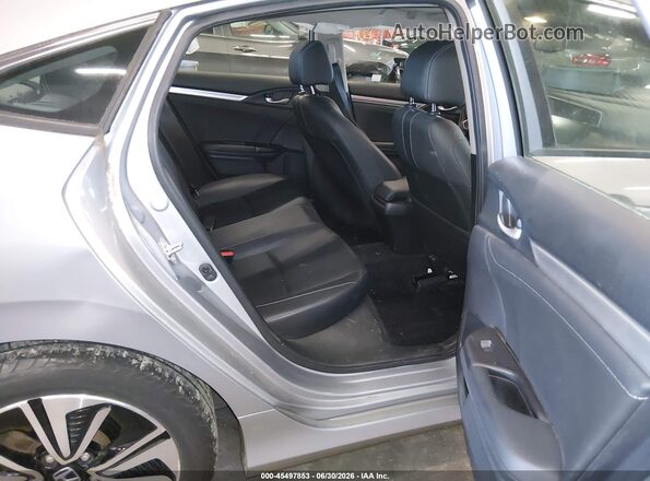 JHMFC1F86JX006431 2018 HONDA CIVIC Silver Widok naklejki z numerem VIN