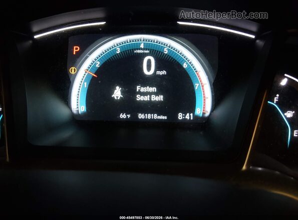 JHMFC1F86JX006431 2018 HONDA CIVIC Silver 