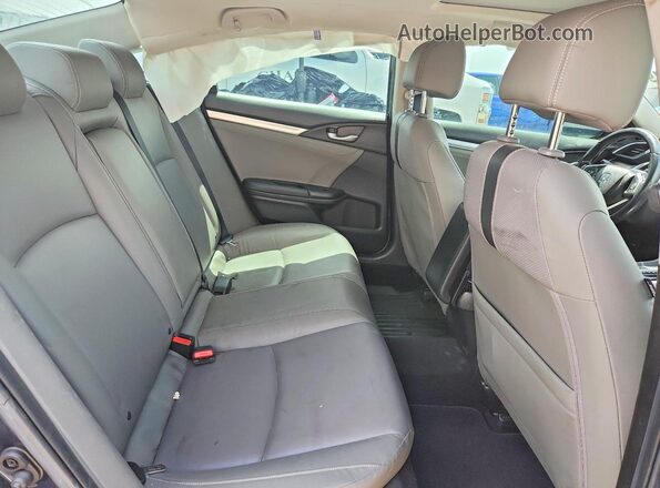 JHMFC1F86JX043219 2018 HONDA CIVIC Синий Вид задних сидений
