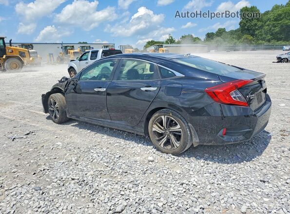 JHMFC1F91JX020519 2018 HONDA CIVIC Black უკანა მარცხენა