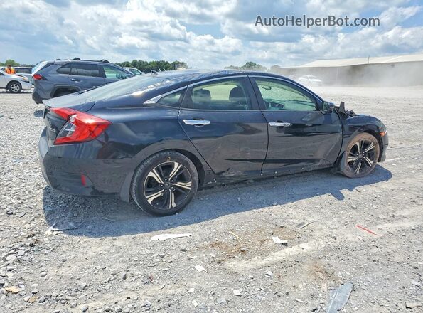 JHMFC1F91JX020519 2018 HONDA CIVIC Black უკანა მარჯვენა