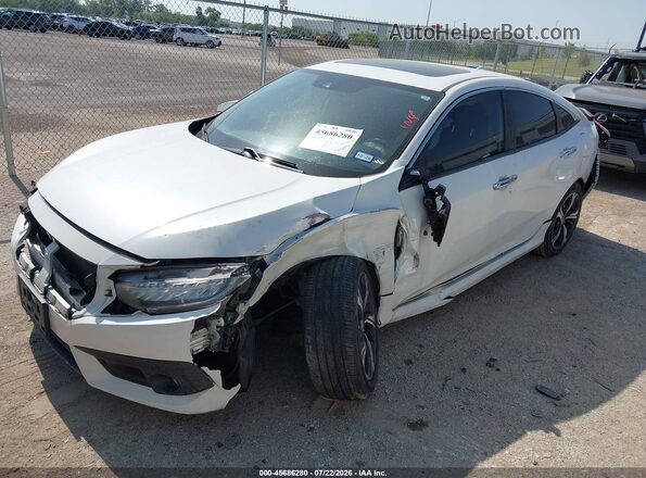 JHMFC1F91JX033853 2018 HONDA CIVIC White Front view