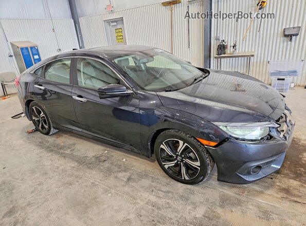 JHMFC1F91JX035702 2018 HONDA CIVIC Blue წინა მარჯვენა