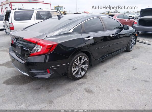 JHMFC1F91KX004533 2019 HONDA CIVIC Black Rear right