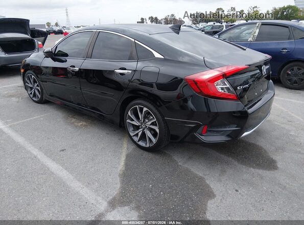 JHMFC1F91KX004533 2019 HONDA CIVIC Black Rear left