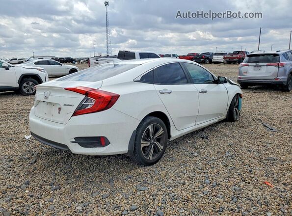 JHMFC1F95JX022807 2018 HONDA CIVIC White Tył prawy