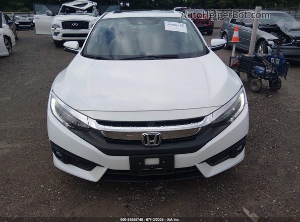 JHMFC1F95JX028333 2018 HONDA CIVIC White წინა ხედი