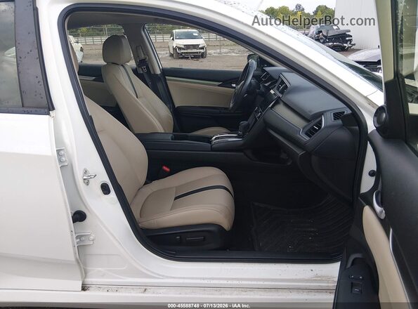 JHMFC1F95JX028333 2018 HONDA CIVIC White წინა სალონის ხედი