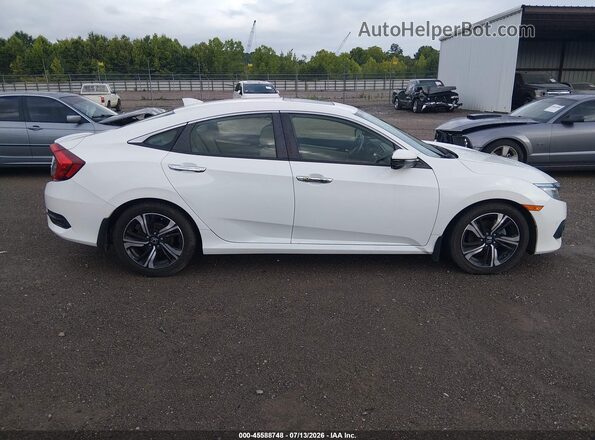 JHMFC1F95JX028333 2018 HONDA CIVIC White უკანა სალონის ხედი