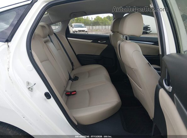 JHMFC1F95JX028333 2018 HONDA CIVIC White VIN კოდის სტიკერის ხედი