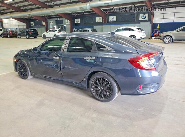 JHMFC1F97JX032058 2018 HONDA CIVIC Blue Rear left