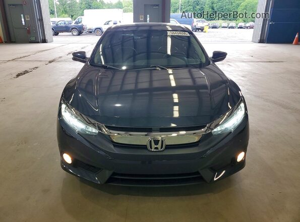 JHMFC1F97JX032058 2018 HONDA CIVIC Blue Front view