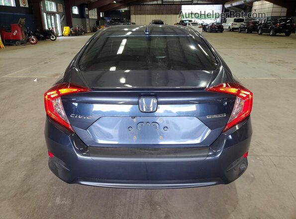 JHMFC1F97JX032058 2018 HONDA CIVIC Blue Rear view