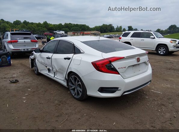 JHMFC1F98KX000348 2019 HONDA CIVIC White უკანა მარცხენა