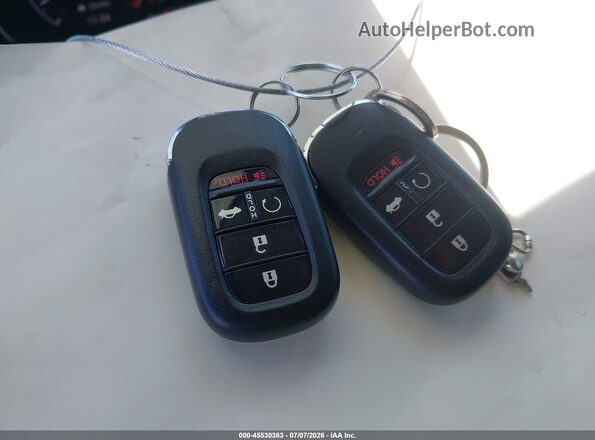 JHMFE1F70NX005119 2022 HONDA CIVIC Белый Вид панели приборов