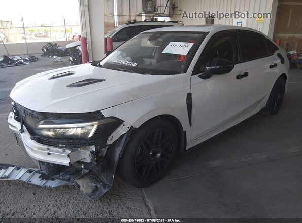 JHMFE1F70NX007050 2022 HONDA CIVIC White Vista tres cuartos delantera izquierda