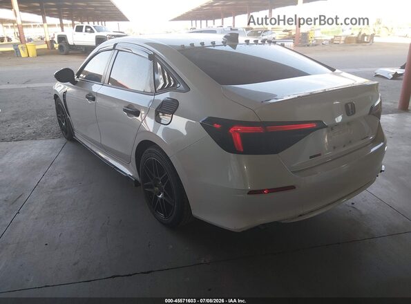 JHMFE1F70NX007050 2022 HONDA CIVIC White Trasero izquierdo