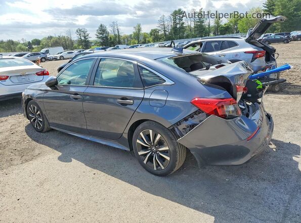 JHMFE1F71NX006943 2022 HONDA CIVIC Серый Задняя левая четверть