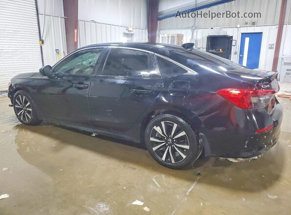 JHMFE1F75NX002586 2022 HONDA CIVIC Black Rear left