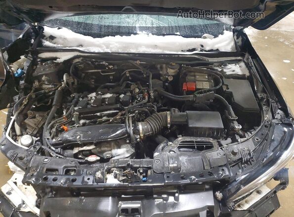 JHMFE1F75NX002586 2022 HONDA CIVIC Black Rear interior view