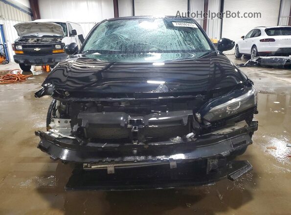 JHMFE1F75NX002586 2022 HONDA CIVIC Black Front view