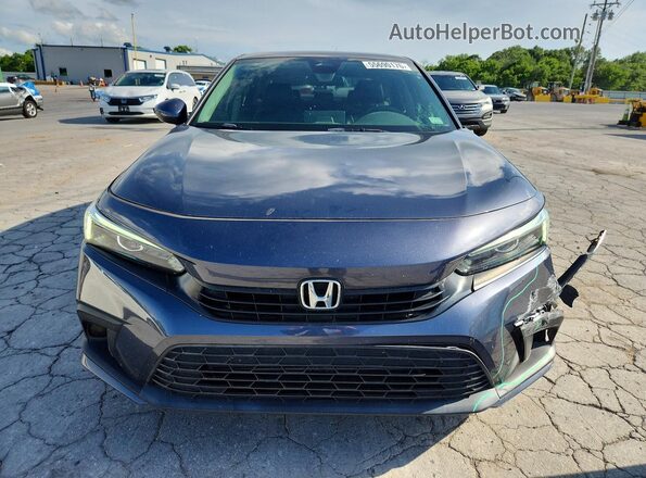 JHMFE1F76NX001950 2022 HONDA CIVIC Черный Вид спереди