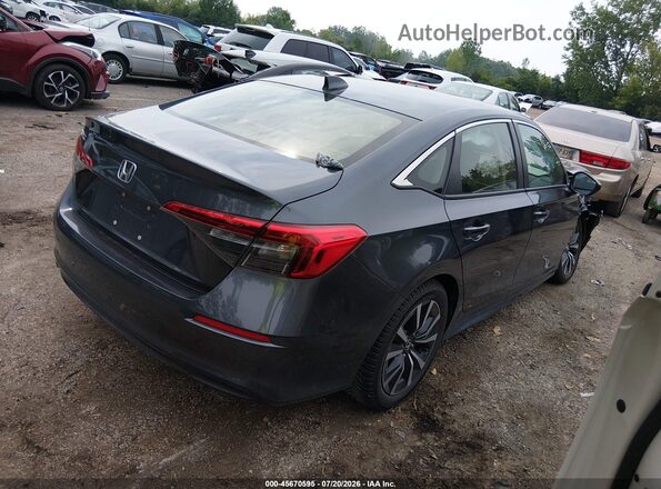 JHMFE1F76NX004489 2022 HONDA CIVIC Gray Հետևի աջ
