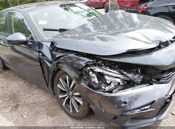 JHMFE1F76NX004489 2022 HONDA CIVIC Gray Դիմացի տեսք