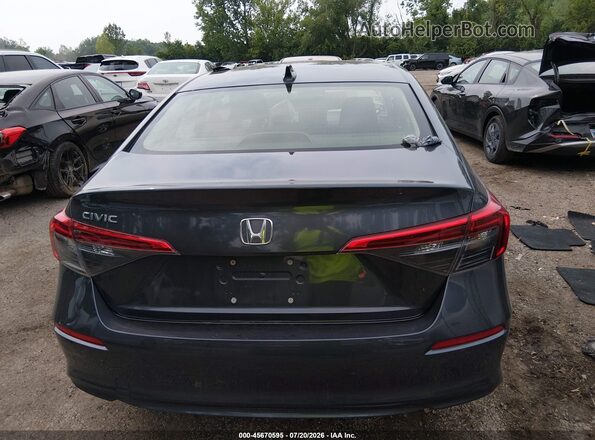 JHMFE1F76NX004489 2022 HONDA CIVIC Gray 
