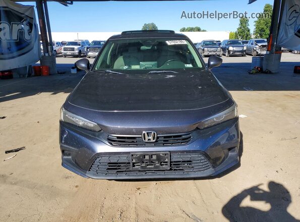 JHMFE1F77NX004159 2022 HONDA CIVIC Gray Vista frontal